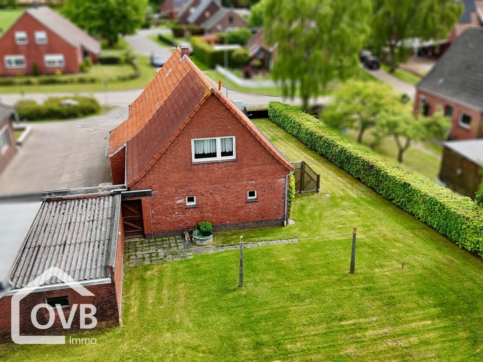 Drohnenaufnahme Rückseite