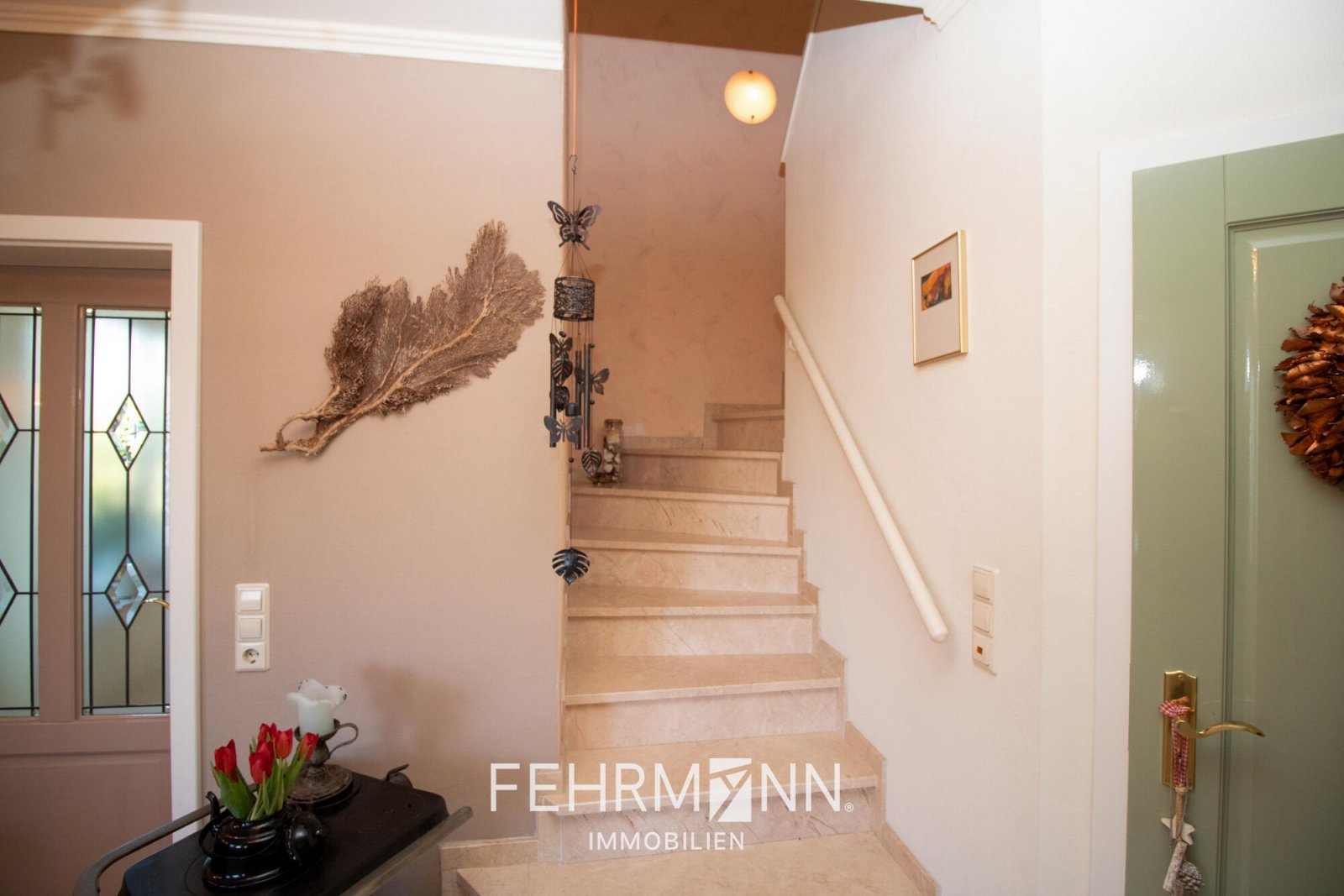 Treppe ins Dachgeschoss