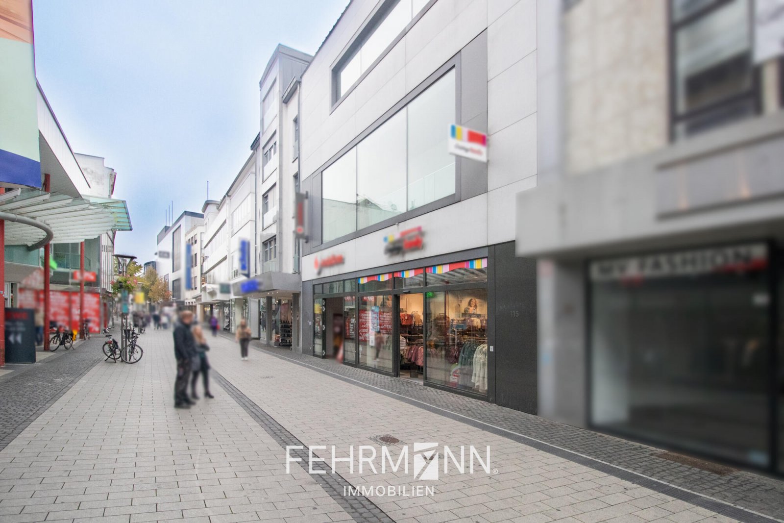 Außenansicht Fußgängerzone