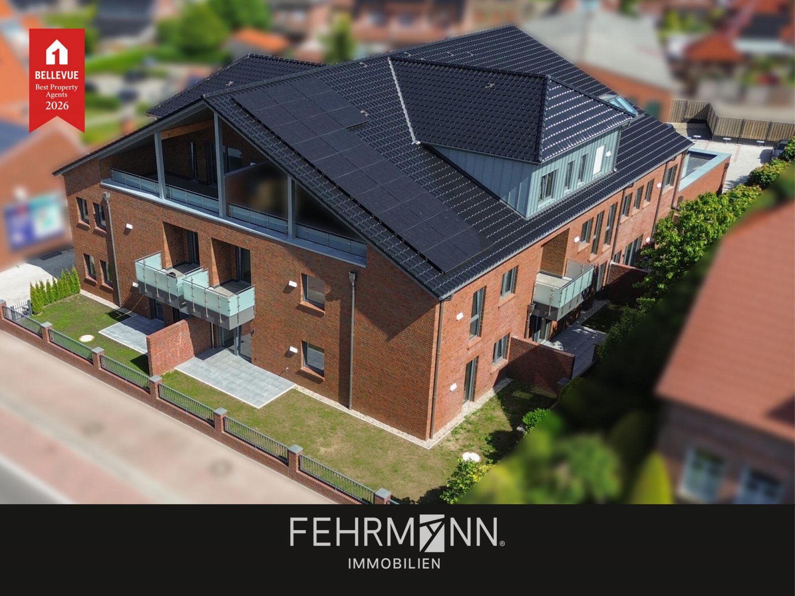 Haren / Emmeln: Modern & zukunftsweisend: Obergeschosswohnung in Haren-Emmeln mit Dachterrasse – zur Miete! 