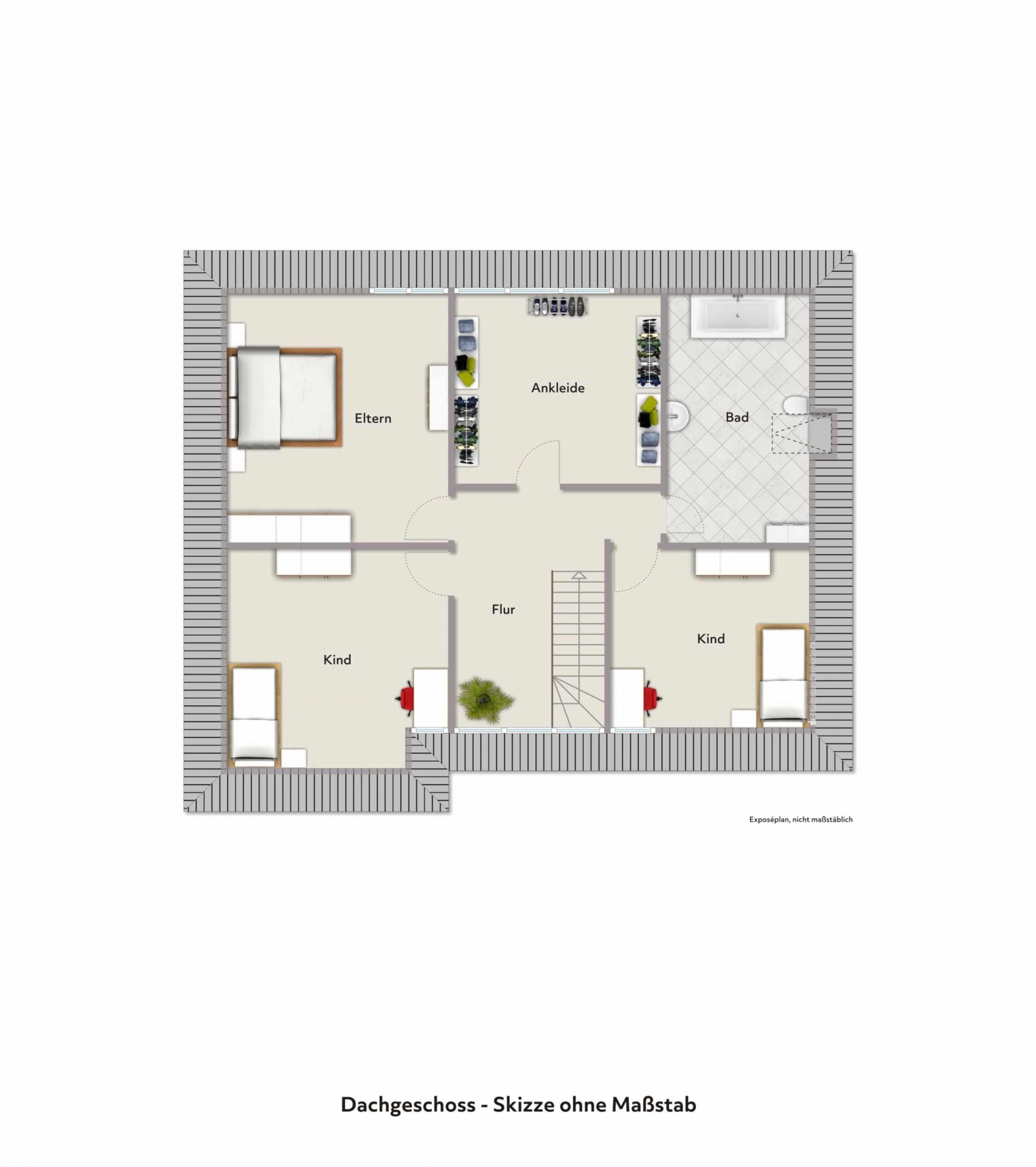 Grundriss Dachgeschoss Grundriss Dachgeschoss