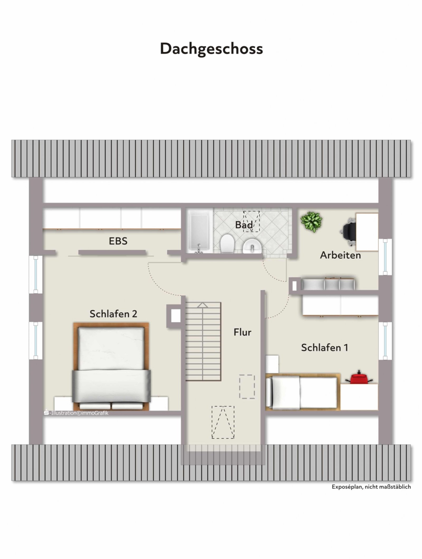 Grundriss Dachgeschoss