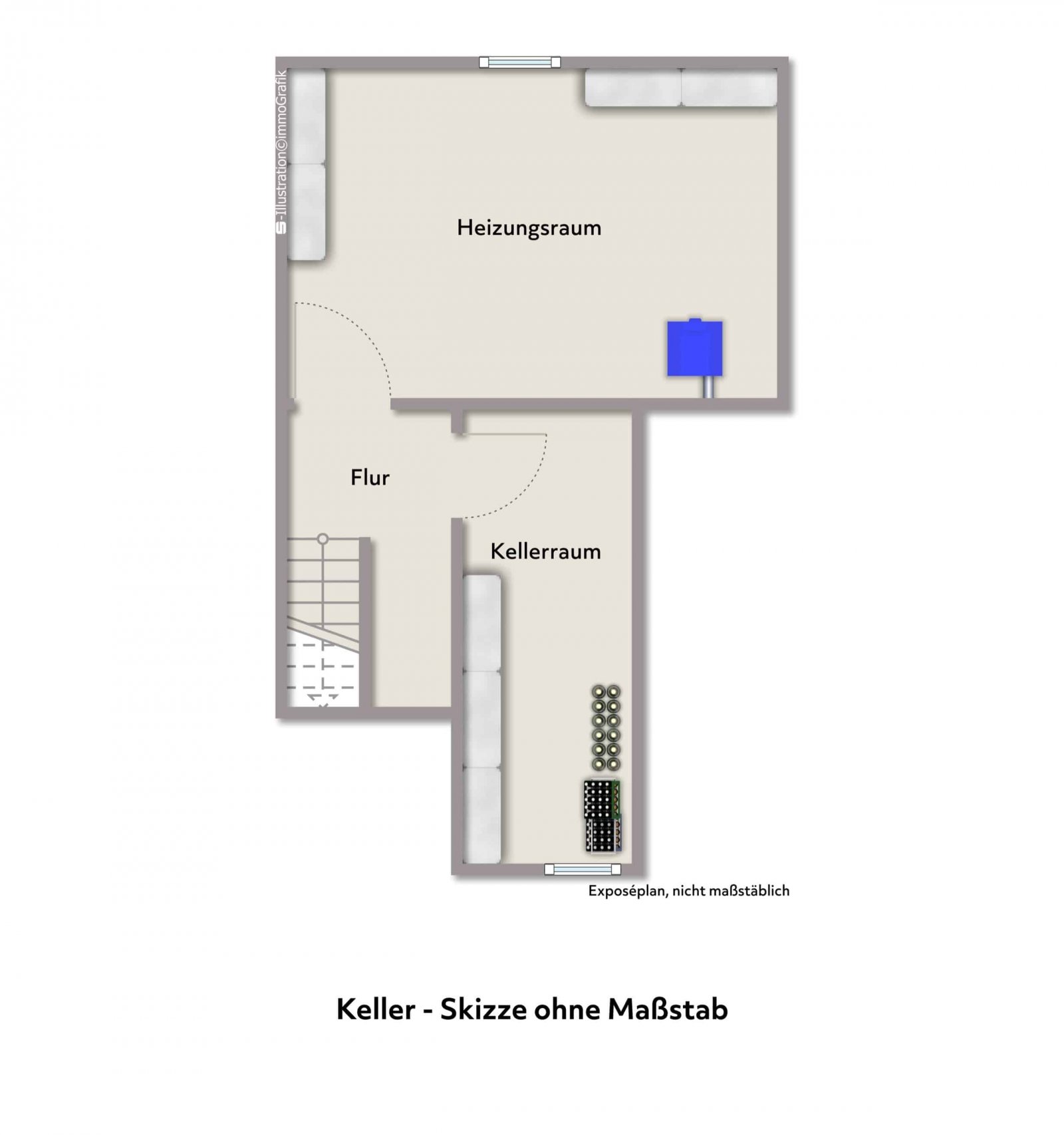 Grundriss Keller