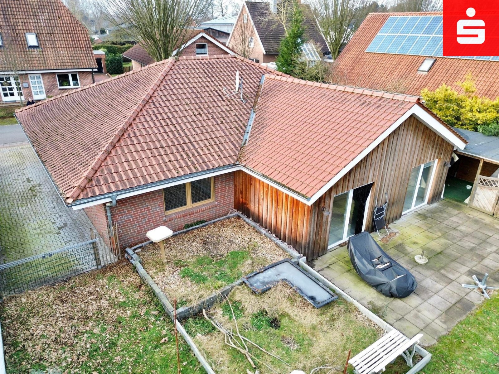 Rückansicht von oben Rückansicht von oben