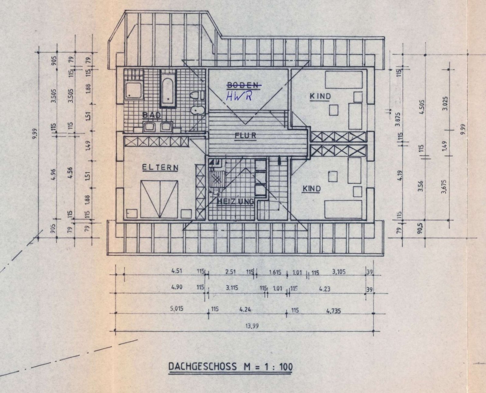 Grundriss DG Grundriss DG