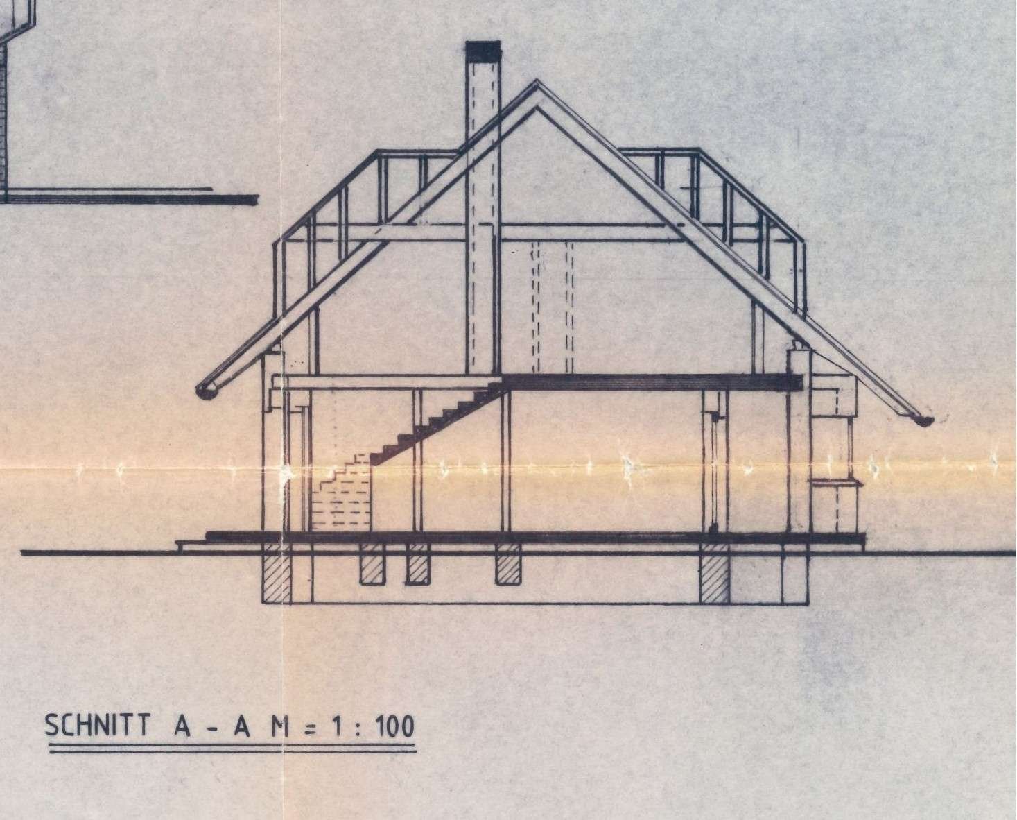Schnitt Wohnhaus Schnitt Wohnhaus