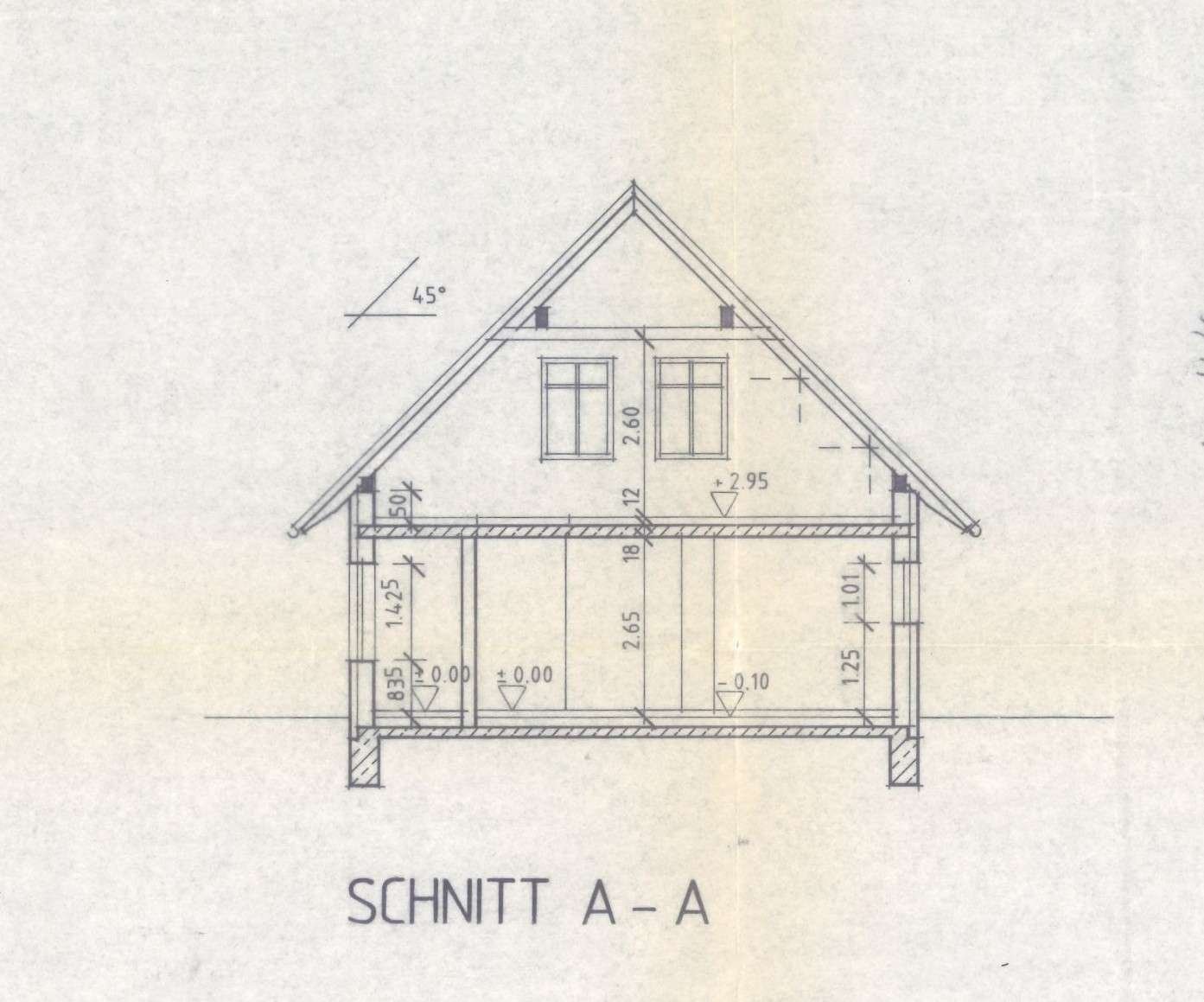 Schnitt Anbau Schnitt Anbau