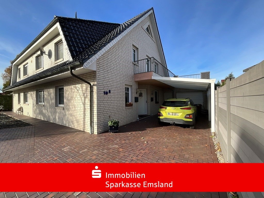 Dörpen: Zwei Wohneinheiten – ein starkes Gesamtpaket:
vielseitige Doppelhaushälfte in Dörpen Dörpen: Zwei Wohneinheiten – ein starkes Gesamtpaket:
vielseitige Doppelhaushälfte in Dörpen