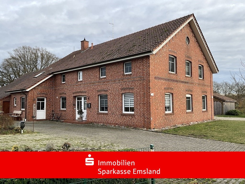 Heede: Zuhause auf dem Land
Resthof mit Einliegerwohnung in Heede Heede: Zuhause auf dem Land
Resthof mit Einliegerwohnung in Heede