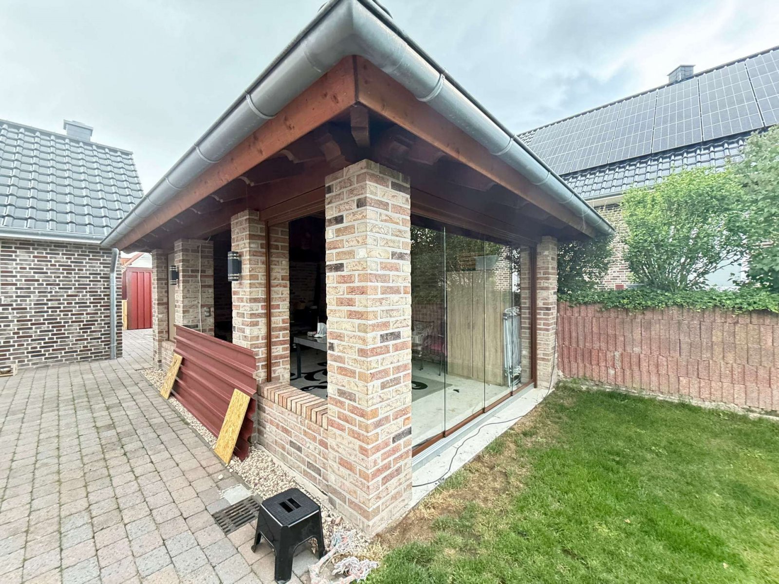 Überdachter Sommergarten Überdachter Sommergarten
