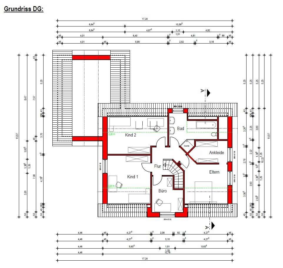 Grundriss DG Grundriss DG