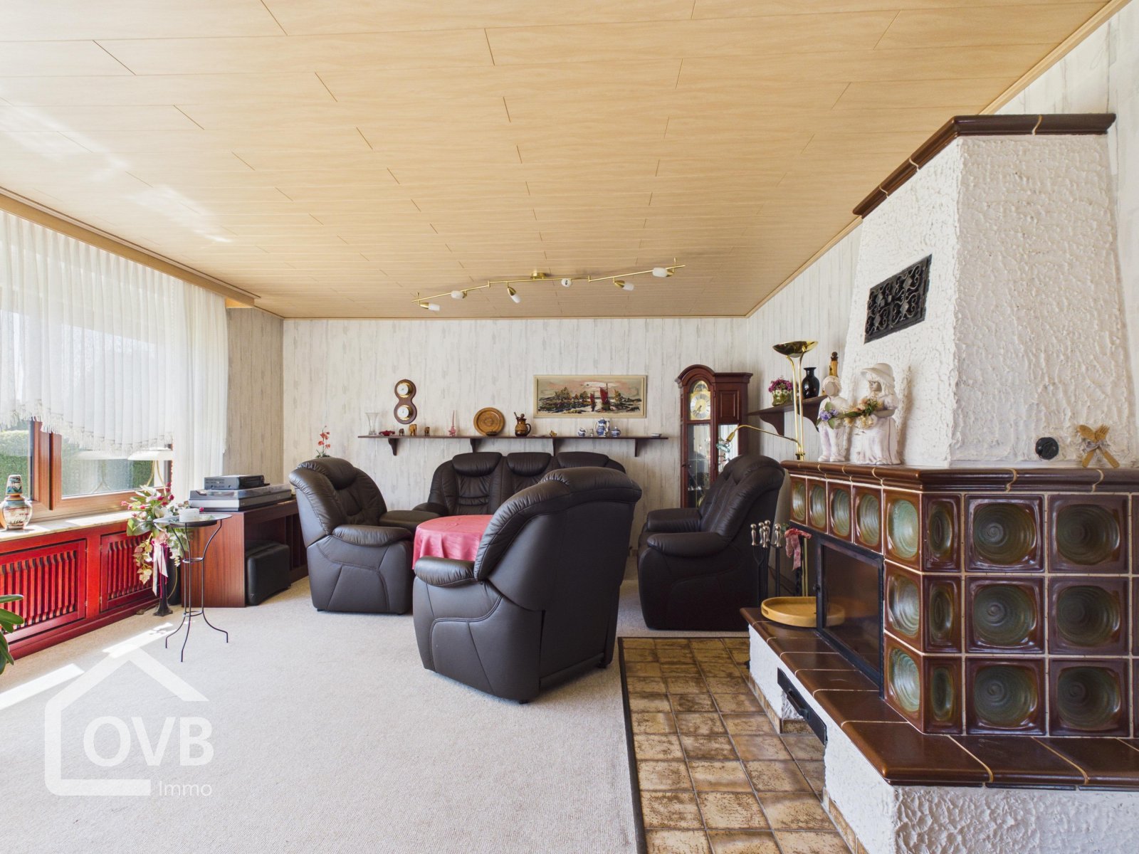 Wohnzimmer mit Kamin Wohnzimmer mit Kamin