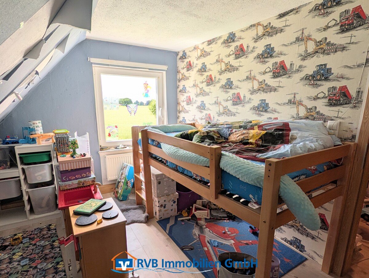 Kinderzimmer im Dachgeschoss