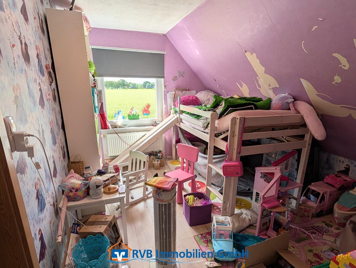 Kinderzimmer im Dachgeschoss