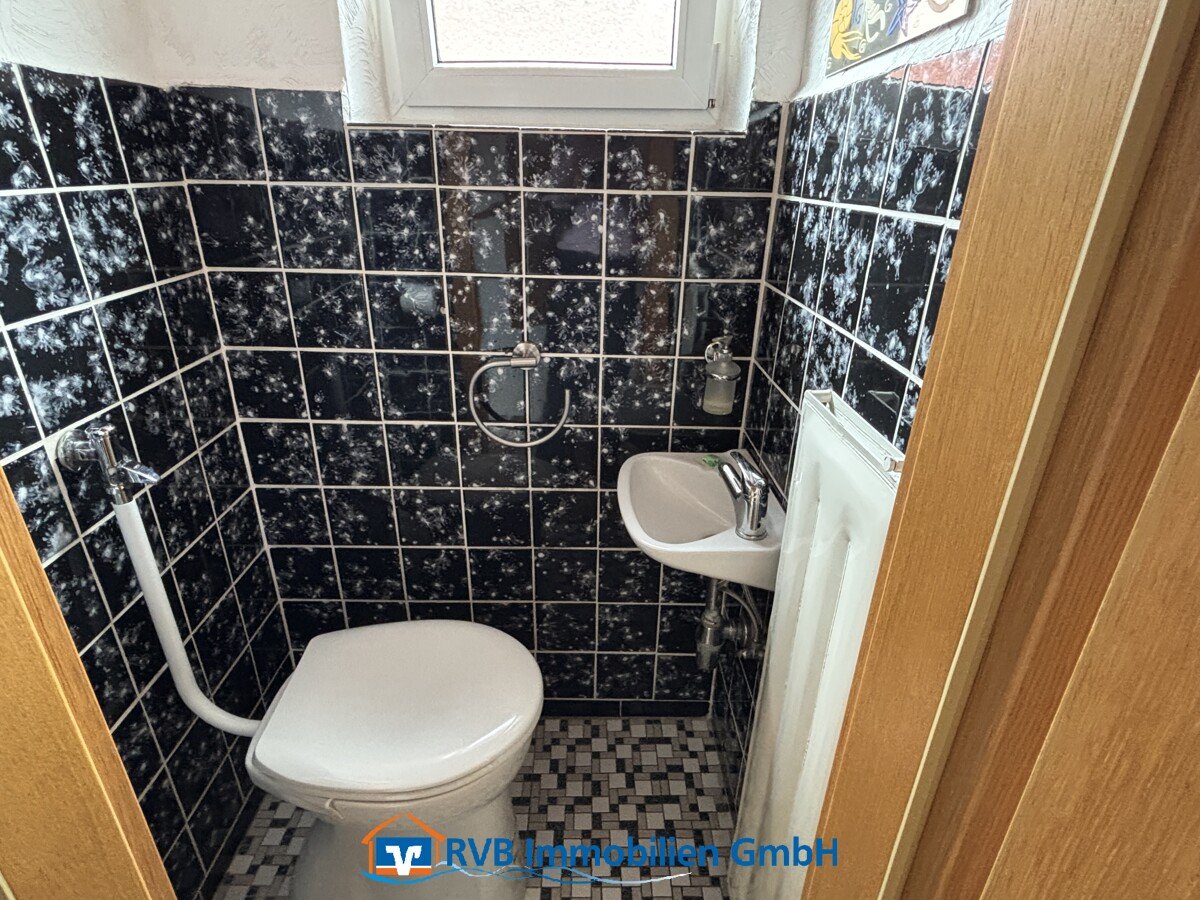 Separates WC im Erdgeschoss