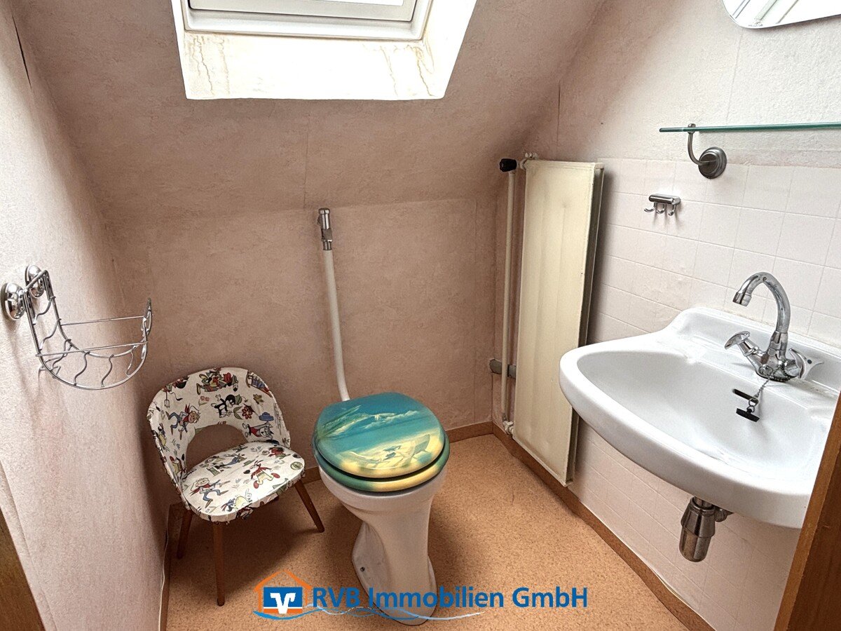 WC im Dachgeschoss