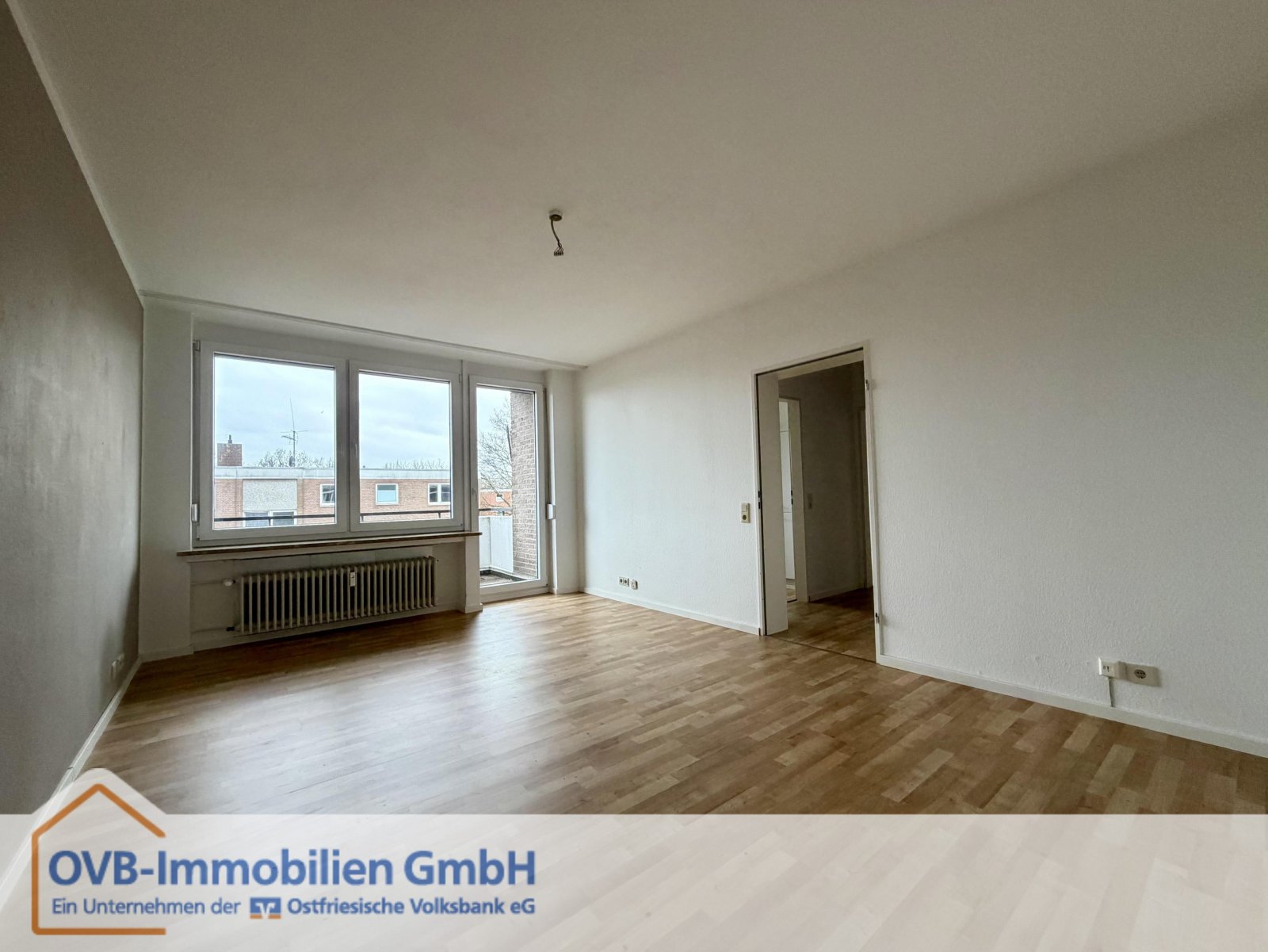 Oldenburg: Eigentumswohnung mit Loggia in Eversten 