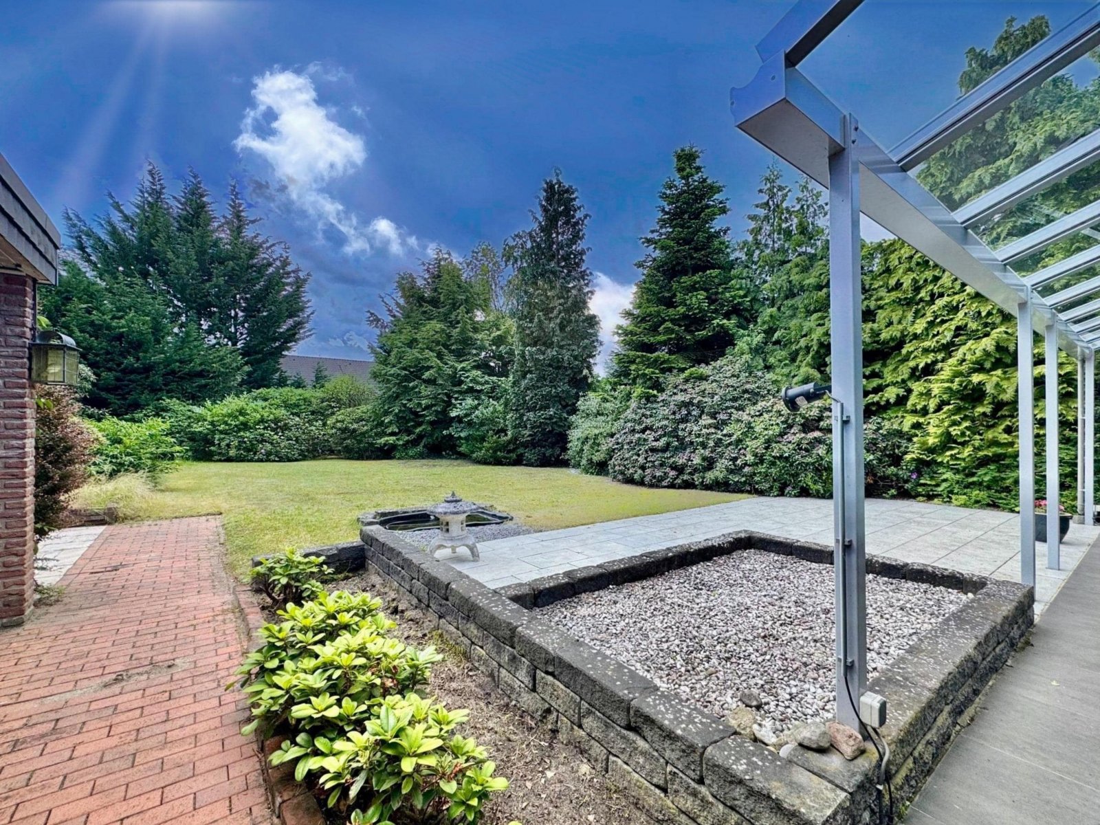 Blick in den Garten