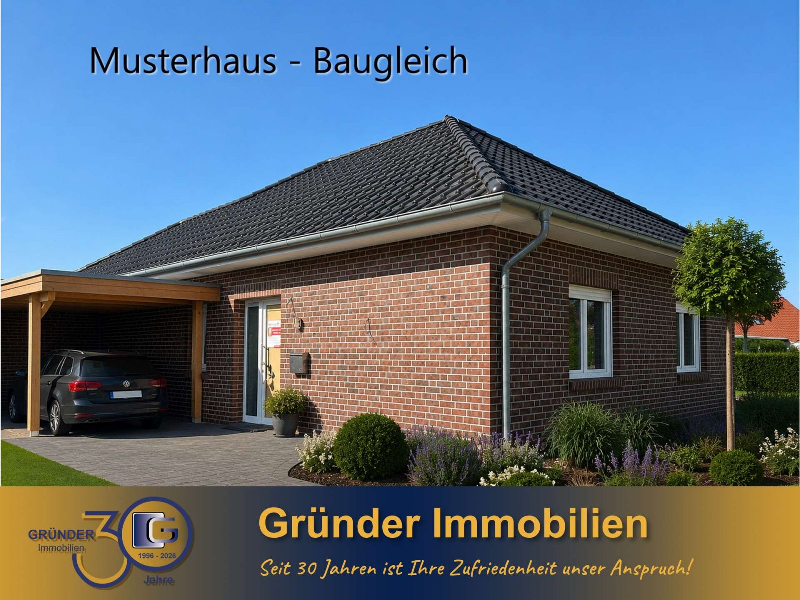 Moderner Neubau-Bungalow Moderner Neubau-Bungalow