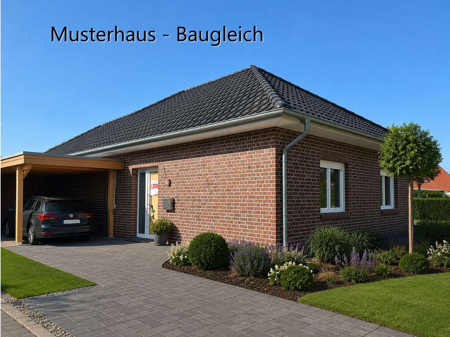 Hausansicht KI generiert Hausansicht KI generiert