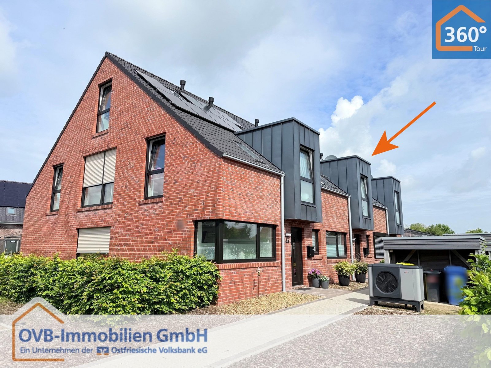 Emden: Modernes Reihenmittelhaus in Emden – energieeffizient wohnen mit Garten Emden: Modernes Reihenmittelhaus in Emden – energieeffizient wohnen mit Garten