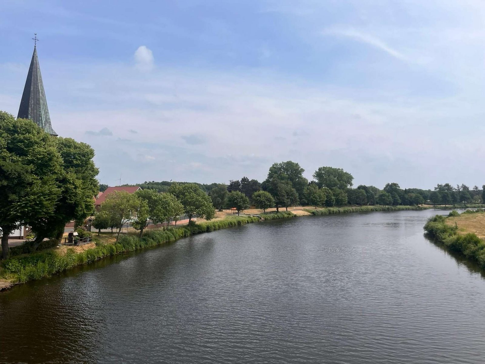 Die Ems bei Steinbild Die Ems bei Steinbild