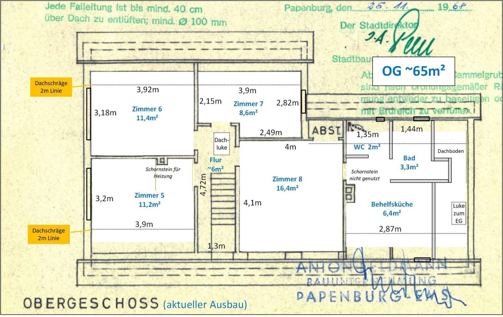 Grundriss OG Grundriss OG