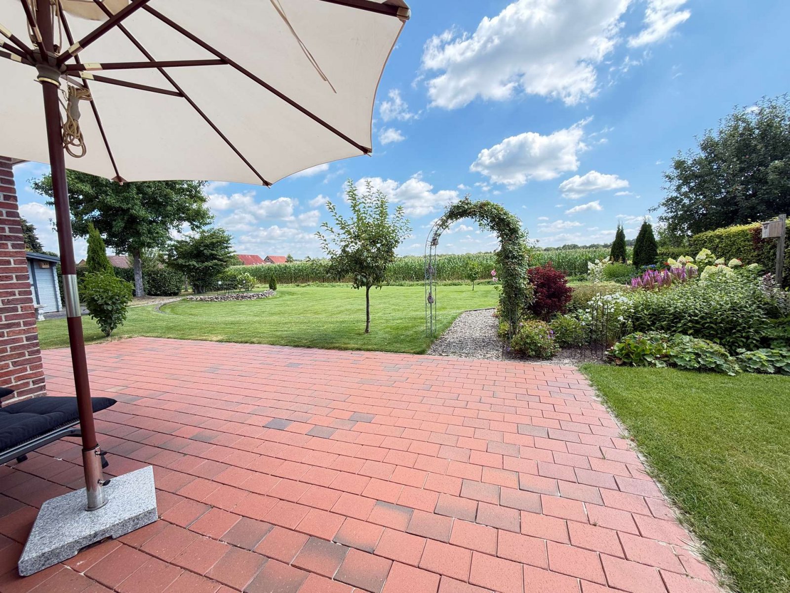 Blick von der Terrasse Blick von der Terrasse
