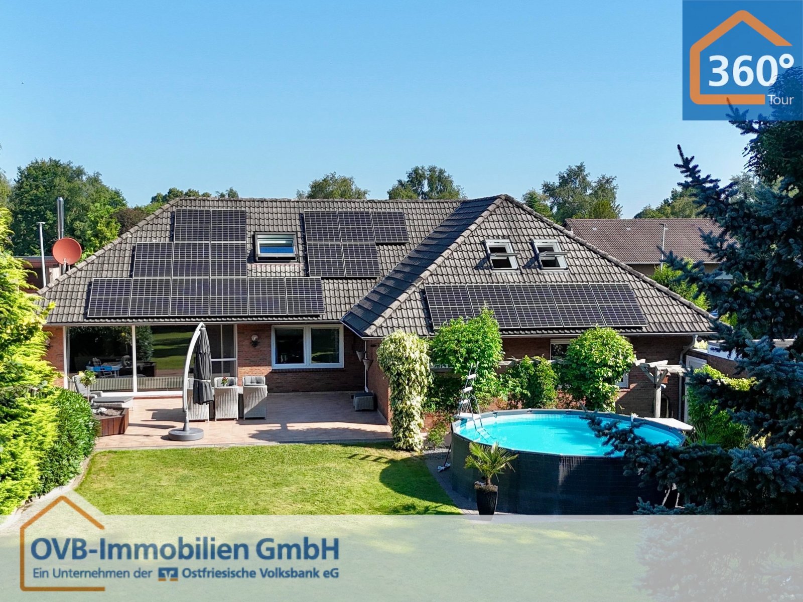 Moormerland: Großzügiger Bungalow mit Doppelgarage und Photovoltaikanlage in Veenhusen! Moormerland: Großzügiger Bungalow mit Doppelgarage und Photovoltaikanlage in Veenhusen!