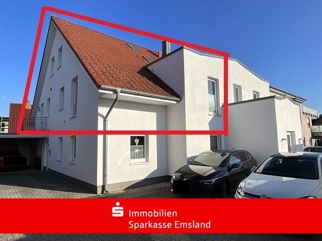 Lingen: Wohnen auf zwei Ebenen – Stilvolle Maisonette in Bestlage von Lingen Lingen: Wohnen auf zwei Ebenen – Stilvolle Maisonette in Bestlage von Lingen
