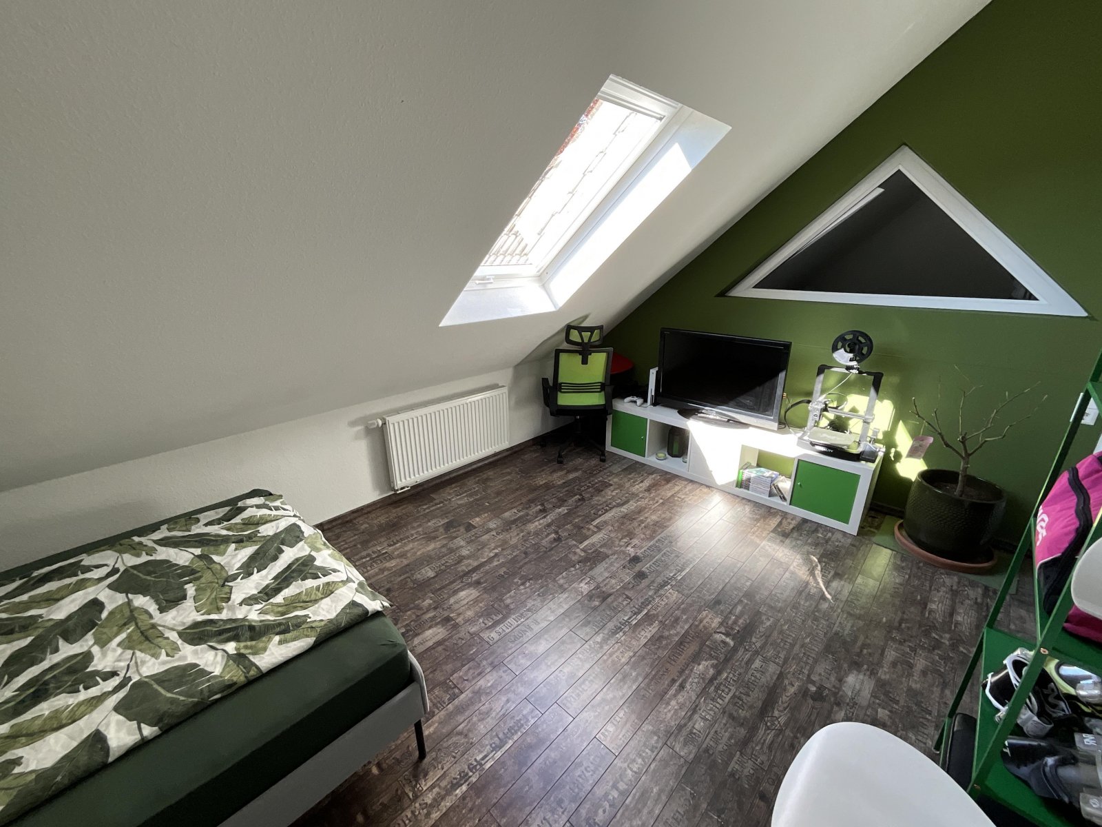 Schlafzimmer im Dachgeschoss Schlafzimmer im Dachgeschoss