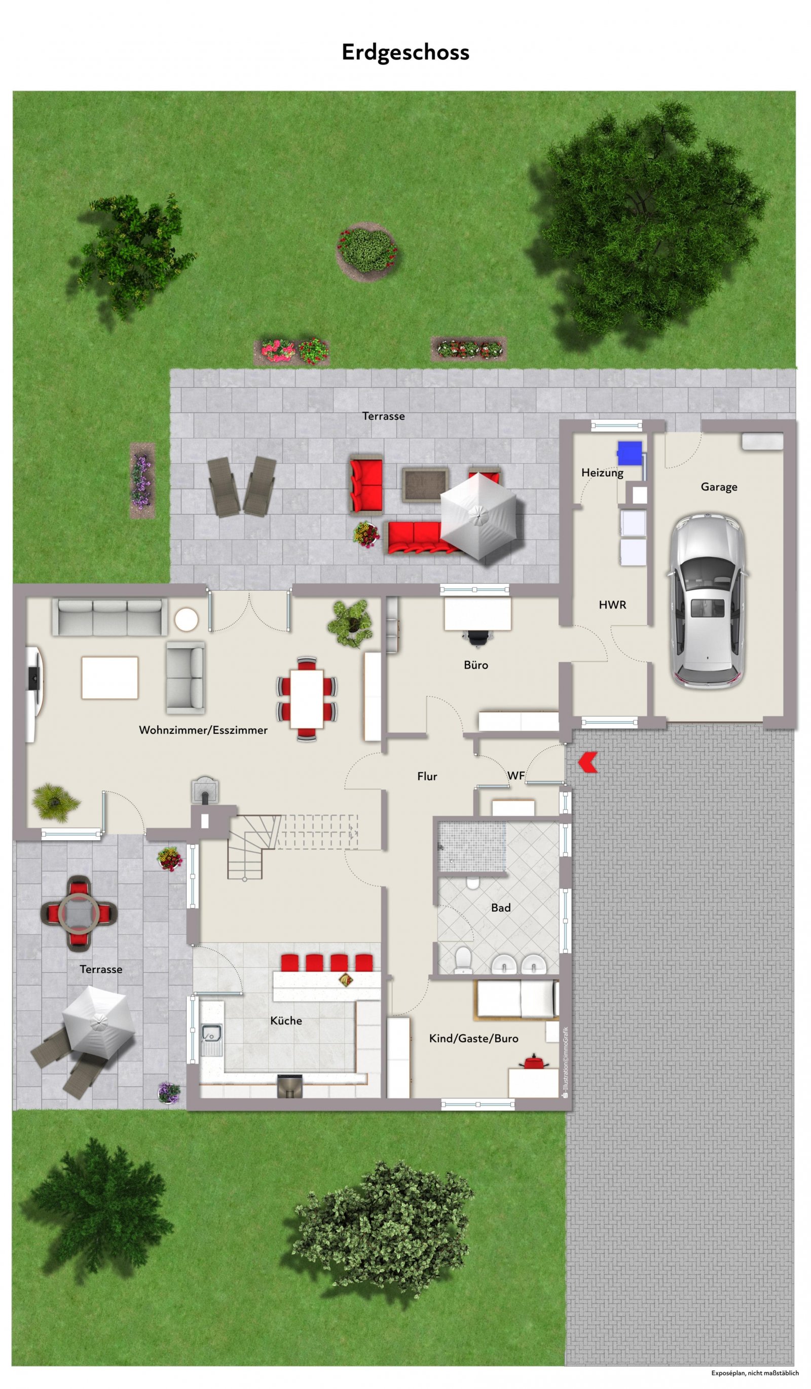Grundriss Erdgeschoss Grundriss Erdgeschoss