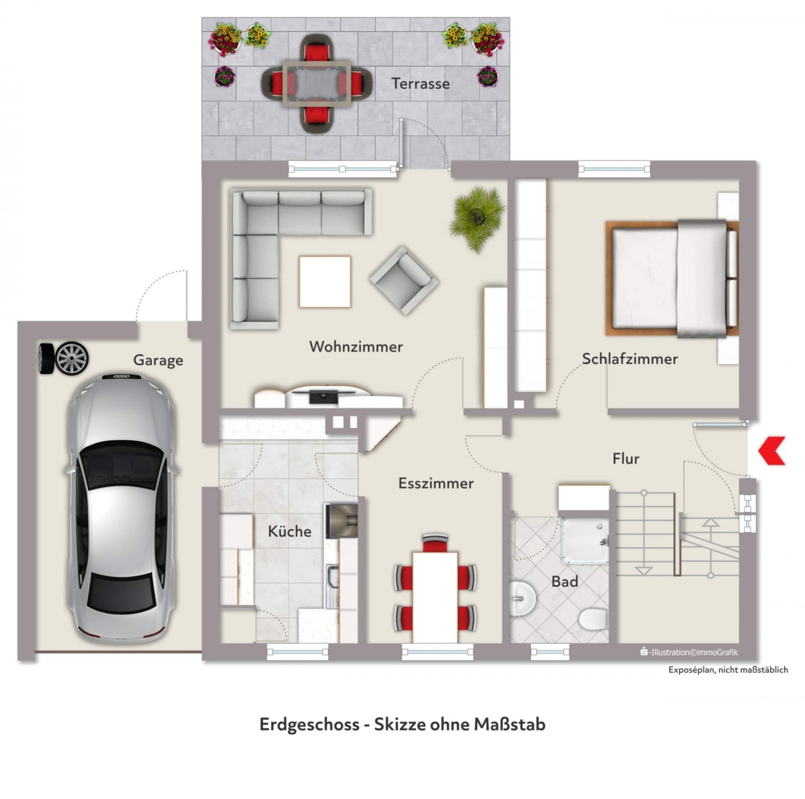 Grundriss Erdgeschoss