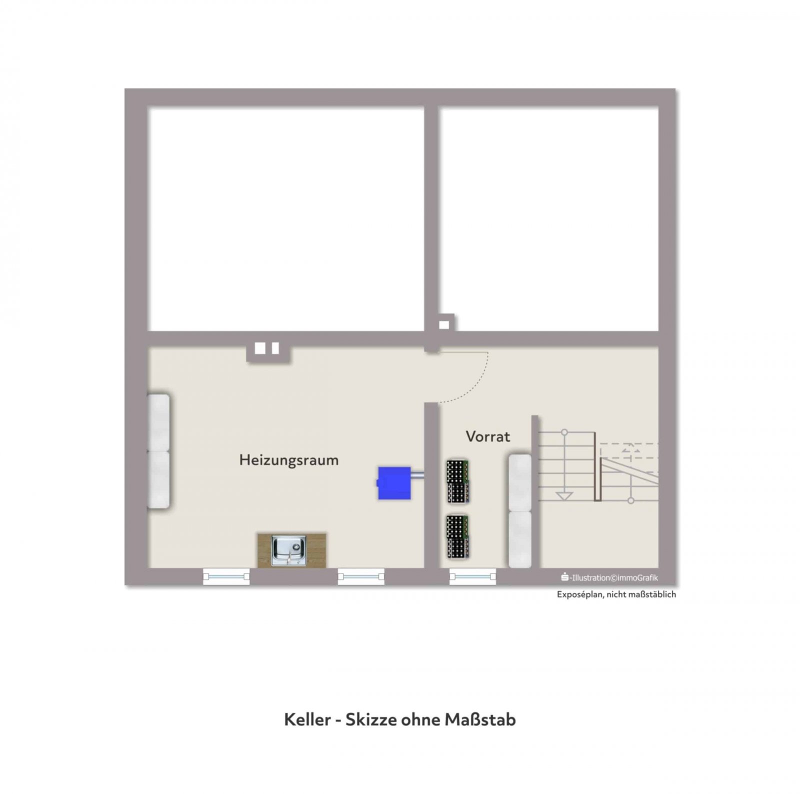 Grundriss Keller