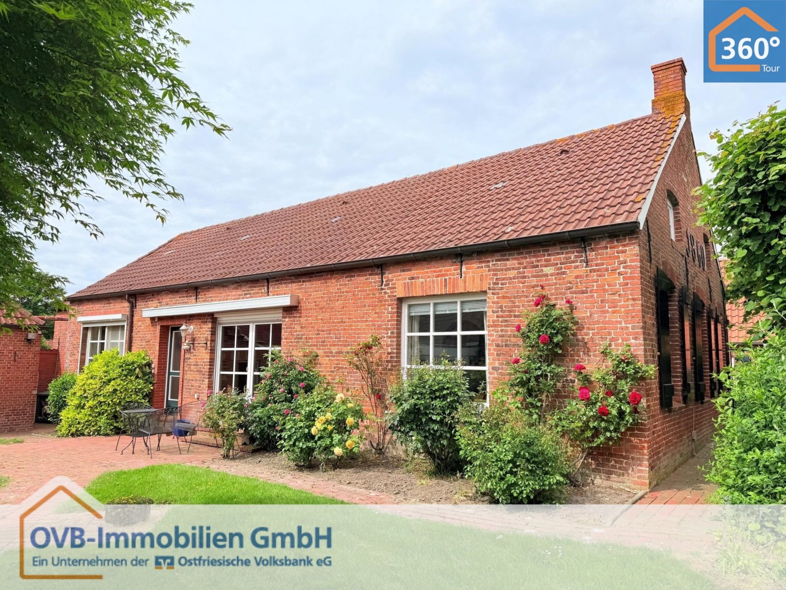 Krummhörn: Ein Haus mit Geschichte – Landhausidyll mit Gästehaus, Wintergarten & Badehaus Krummhörn: Ein Haus mit Geschichte – Landhausidyll mit Gästehaus, Wintergarten & Badehaus