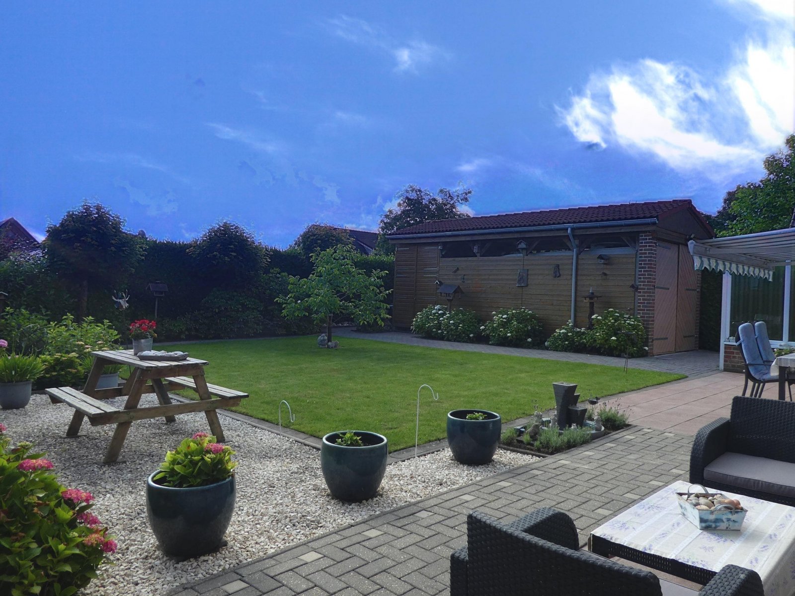 Blick in den Garten