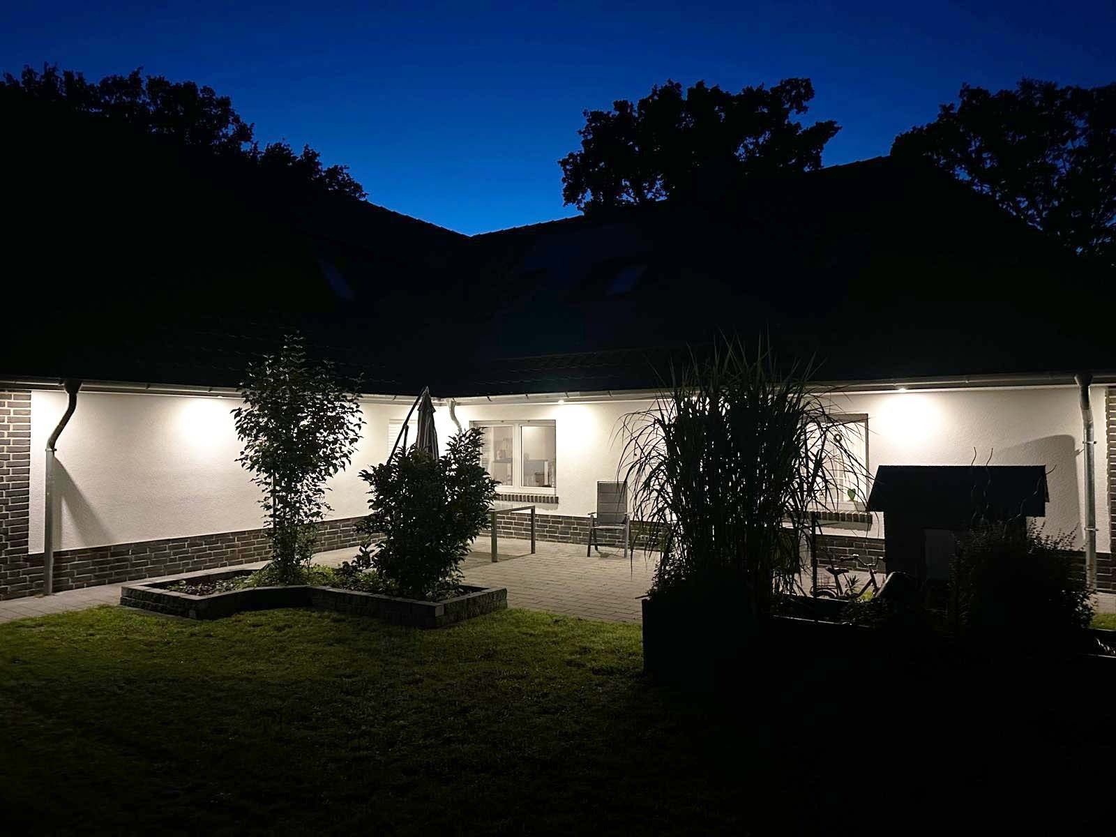 Rückansicht Nacht