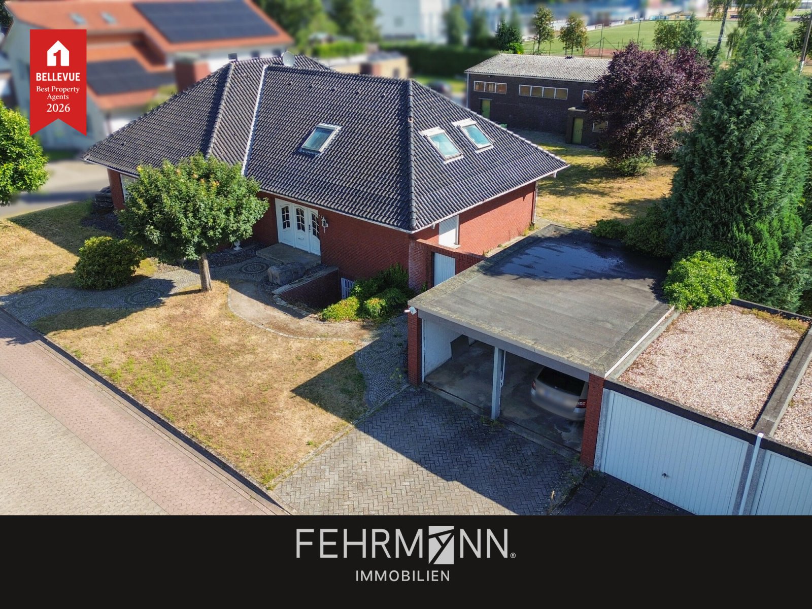 Emsdetten: Einfamilienhaus mit Doppelgarage,Halle und großem Grundstück im Grünen von Emsdetten Emsdetten: Einfamilienhaus mit Doppelgarage,Halle und großem Grundstück im Grünen von Emsdetten