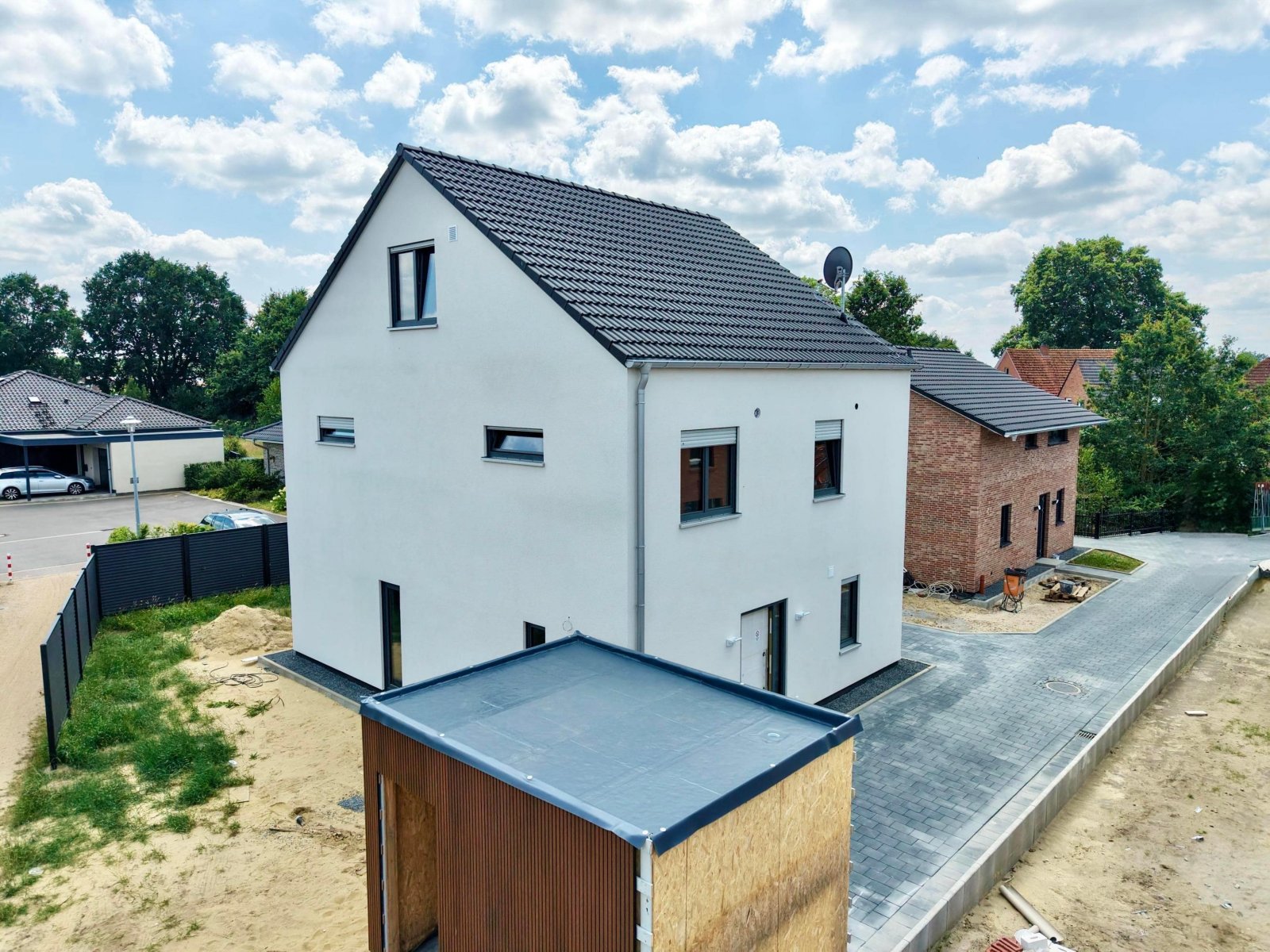 Luftbild, Rückansicht Luftbild, Rückansicht