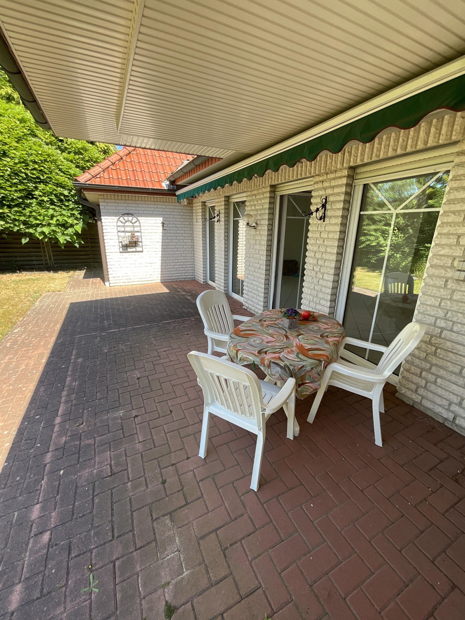 Überdachte Terrasse