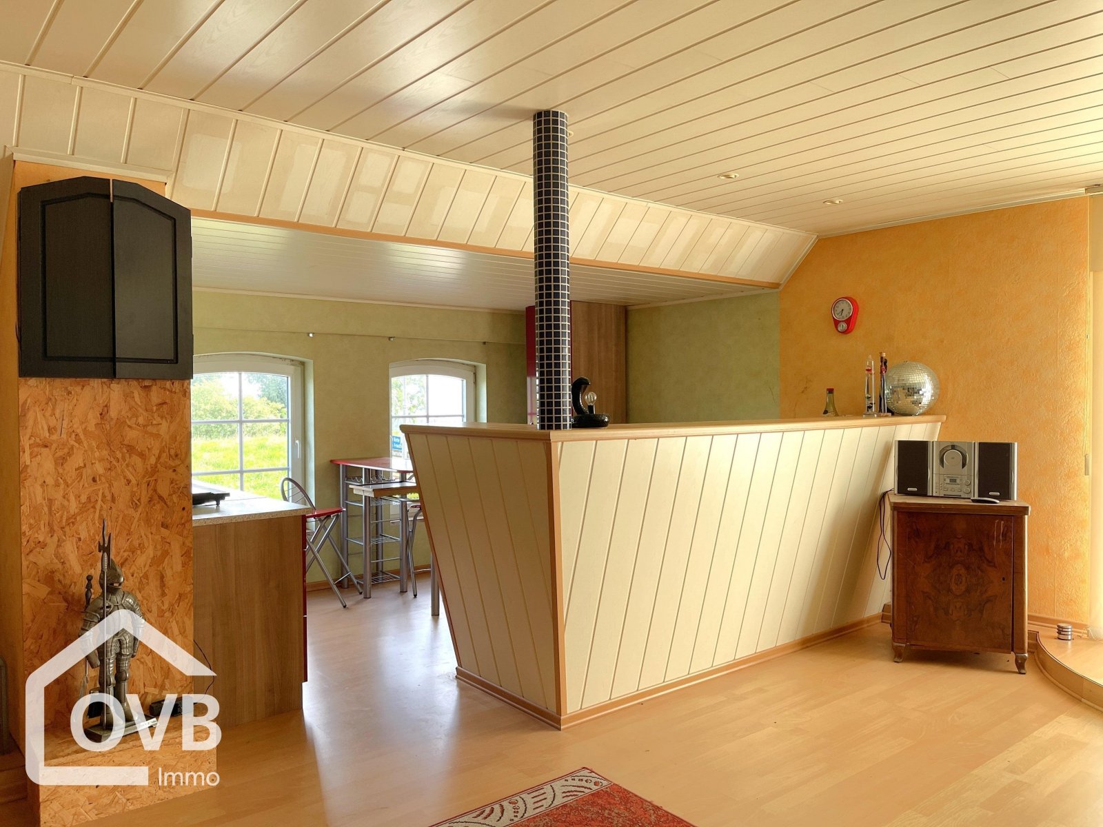 Offener Wohn-, Koch-, Essbereich (OG) Offener Wohn-, Koch-, Essbereich (OG)