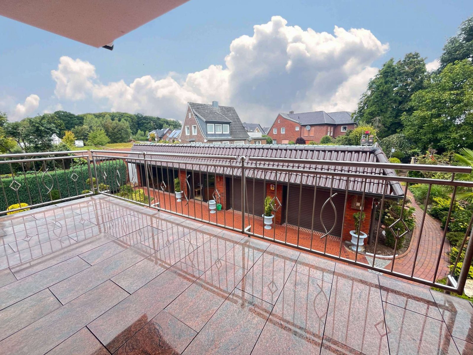 Blick vom Balkon Blick vom Balkon