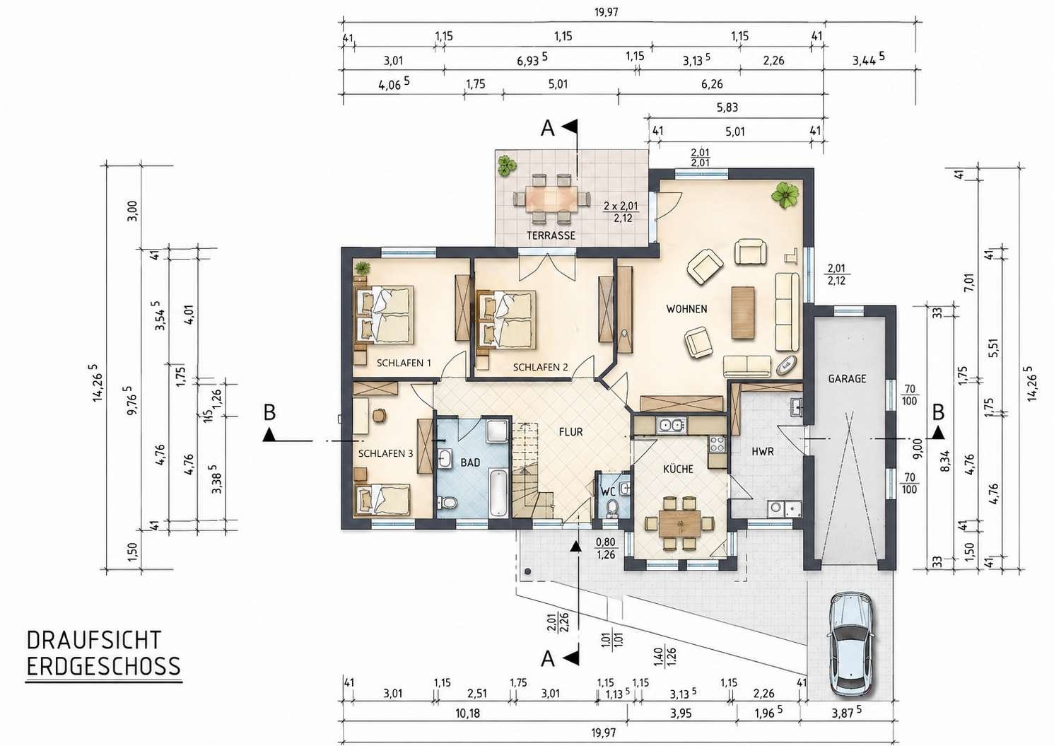 Grundriss EG Grundriss EG