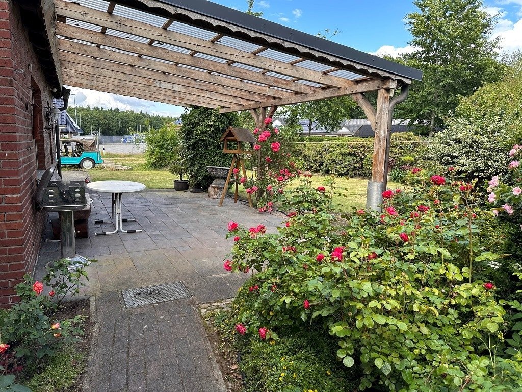 Überdachte Terrasse