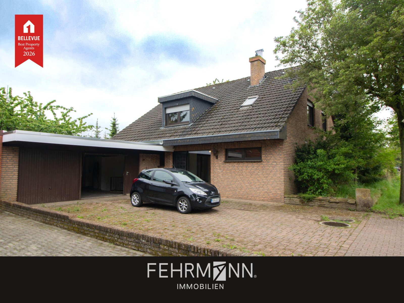 Nordhorn / Hesepe: Charmantes Einfamilienhaus mit Doppelgarage im Grünen von Nordhorn 