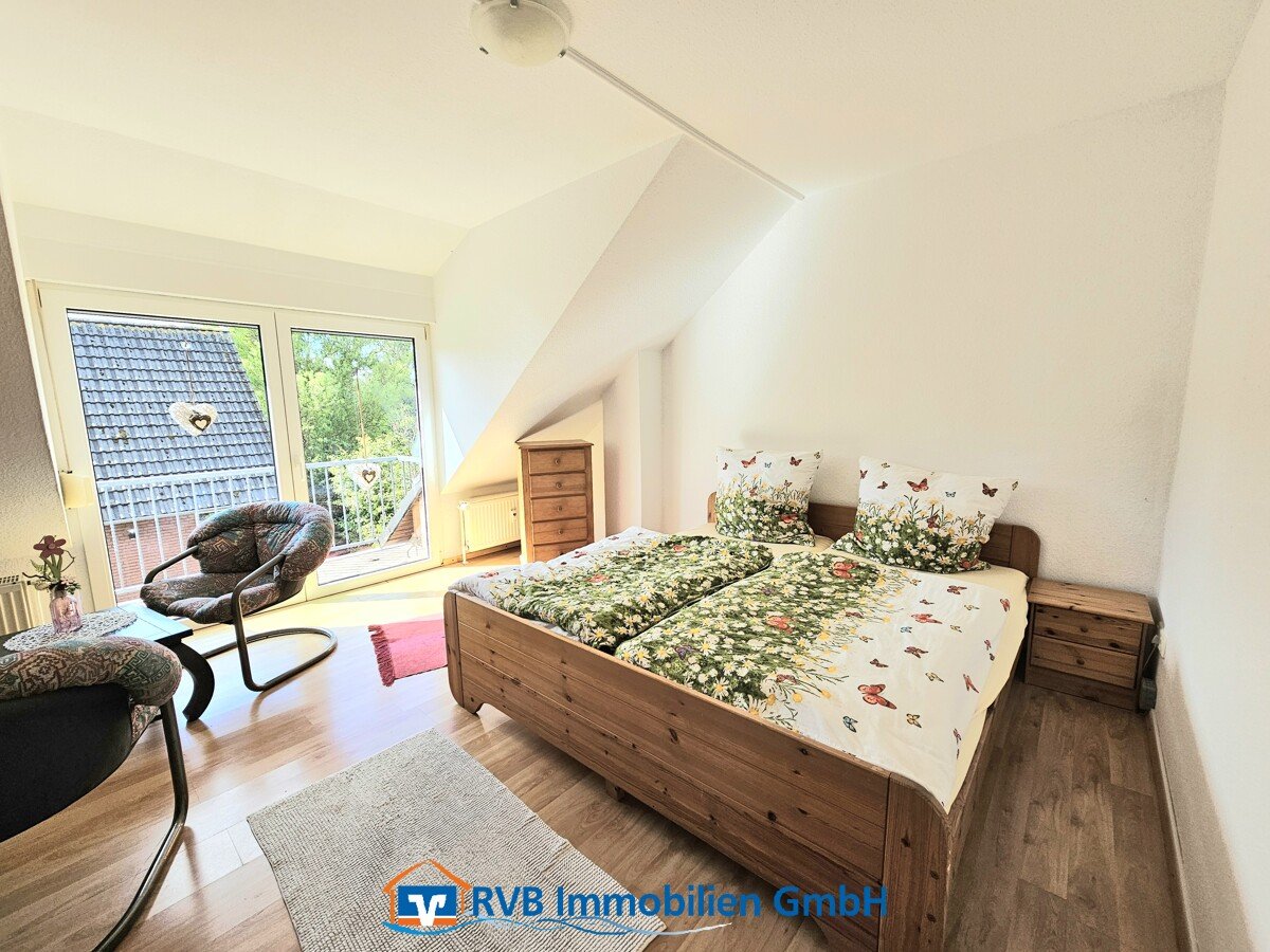 Einliegerwohnung-Schlafzimmer mit Balkon Einliegerwohnung-Schlafzimmer mit Balkon