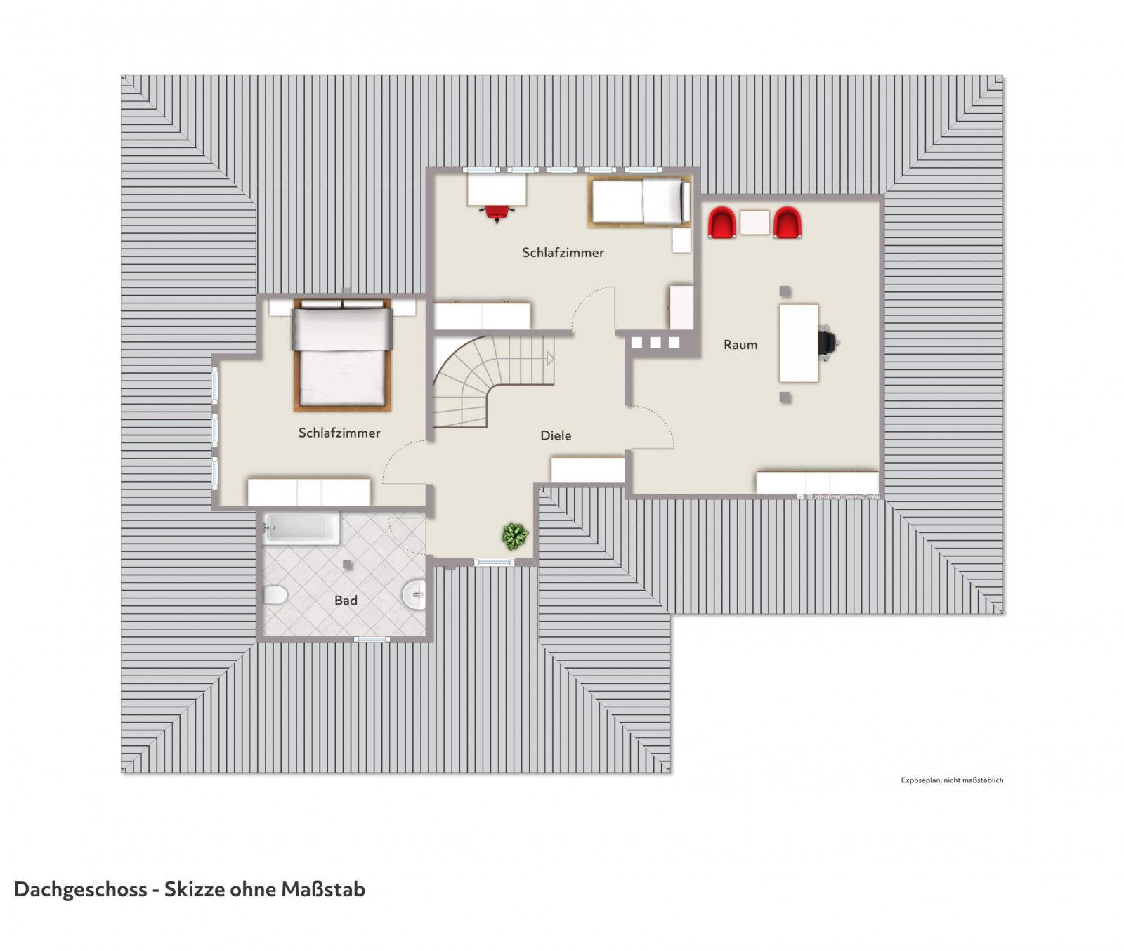 Grundriss Dachgeschoss Grundriss Dachgeschoss