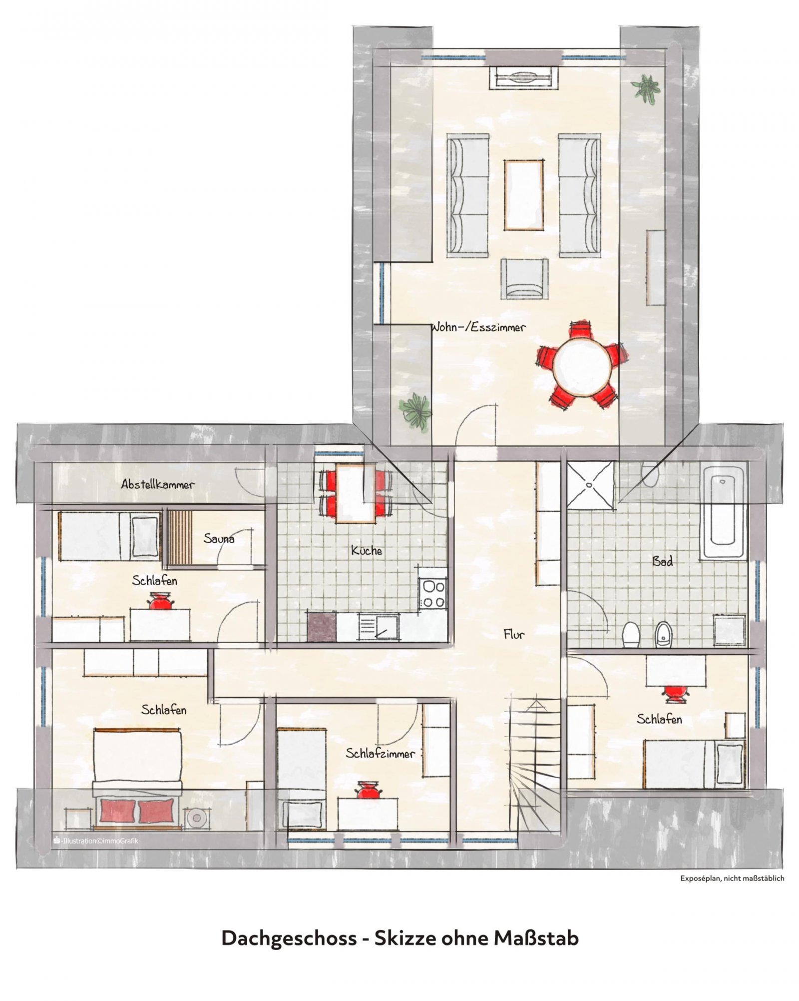 Grundriss DG