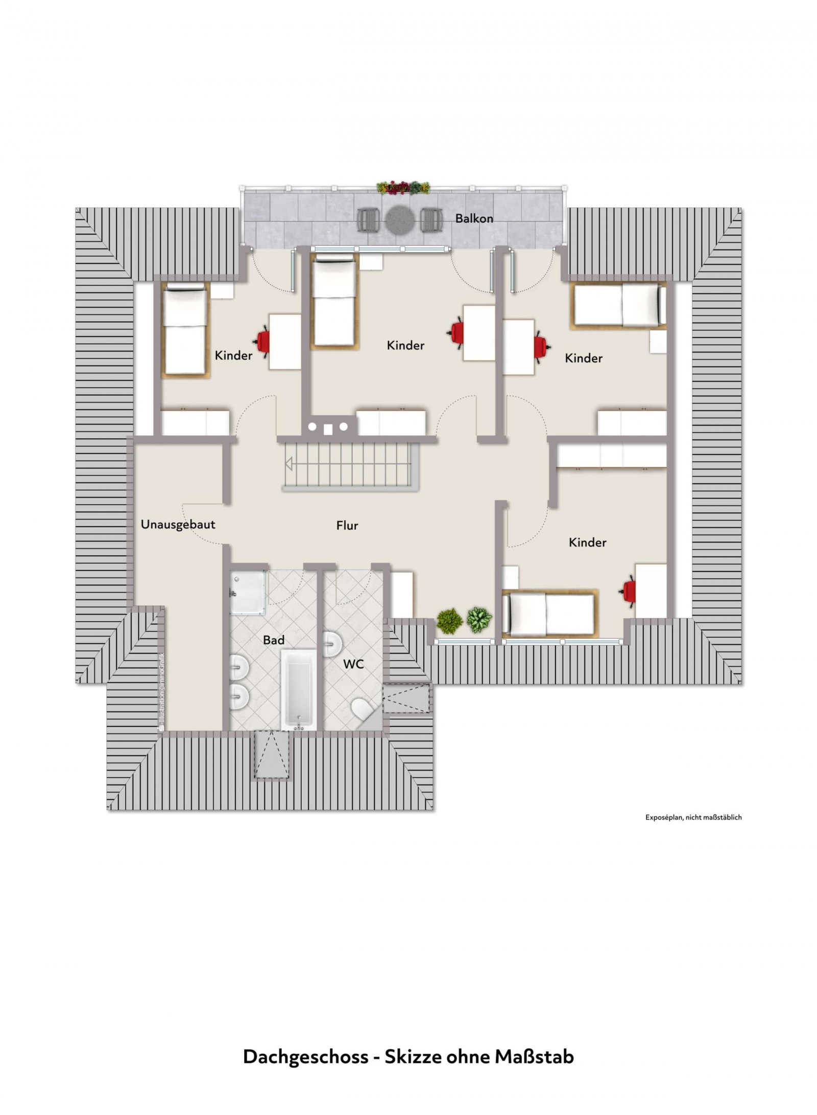 Grundriss Dachgeschoss Grundriss Dachgeschoss