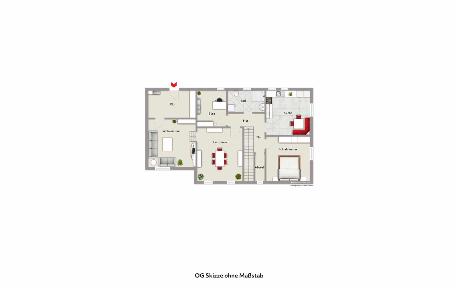 Grundriss Obergeschoss Grundriss Obergeschoss